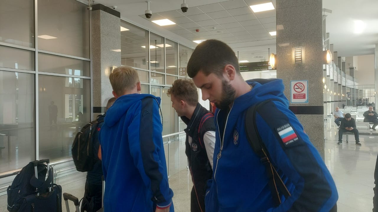 Rusiya nümayəndə heyəti Gəncəyə gəldi - FOTOLAR